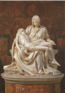 The Pietà by Michelangelo Buonarroti